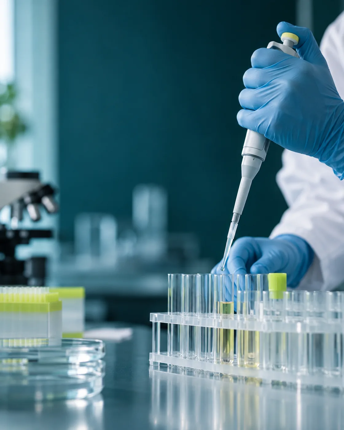 Müasir laboratoriyada analiz nümunələrinin hazırlanması